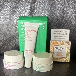 Korean Skincare Innisfree Best Cream Trio Kit With Free Gift